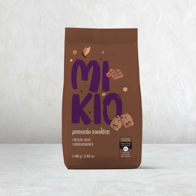 MIKIO Bites snack packaging design with bold colors and playful branding for youth appeal by leoussis a_