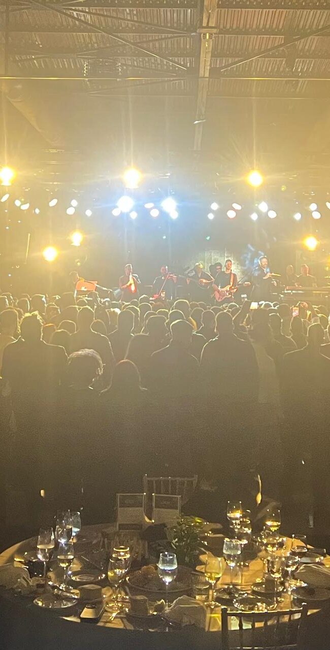 ELPEN New Year corporate event with live performance by Konstantinos Argyros at MEC Paianias